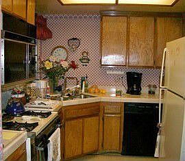 Lots of Cabinet Space Refrigerator Included!