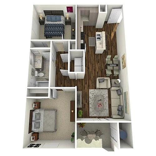 Floor plan B1