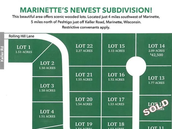 Rolling Hills Ln #14, Marinette, WI 54143