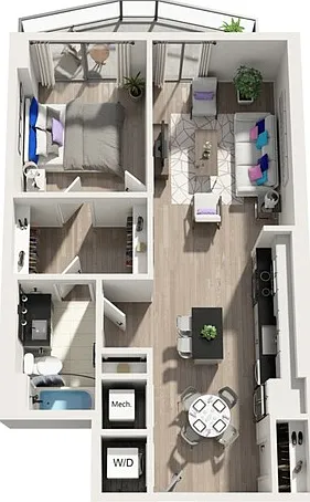 A5 | 1x1 | 754 sq ft A5 | 1x1 | 754 sq ft