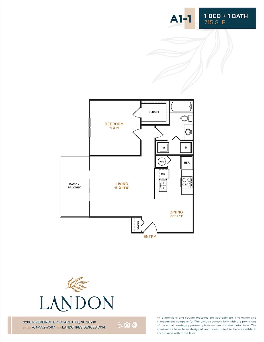 Floor plan A1-1 Renovated