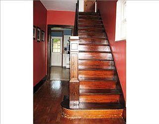 Amazing Woodwork on the Staircase