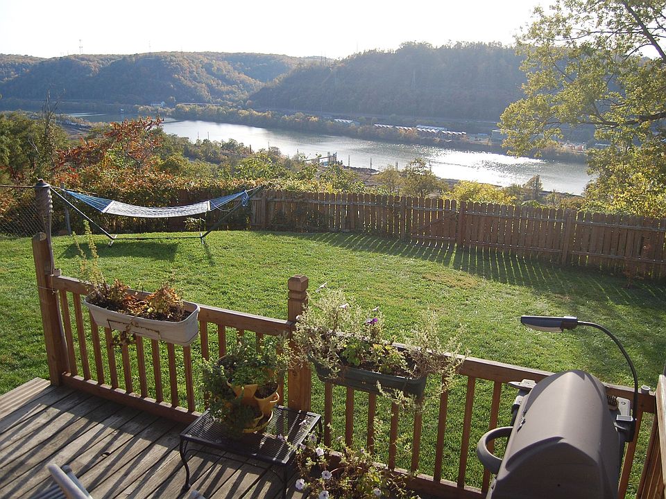 Large, fenced yard