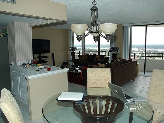 Dining area with views