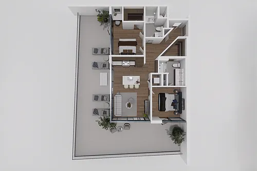 Floor plan B1