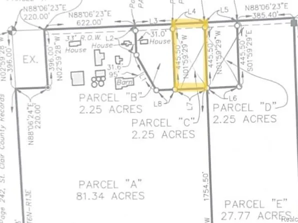 0 Almont Rd Parcel C, Allenton, MI 48002