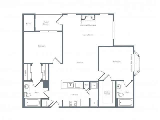 Floor plan B2