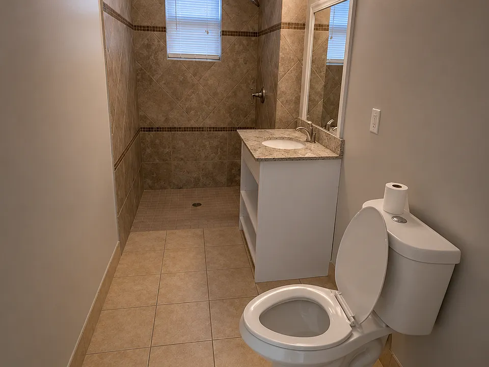 Bathroom on first floor