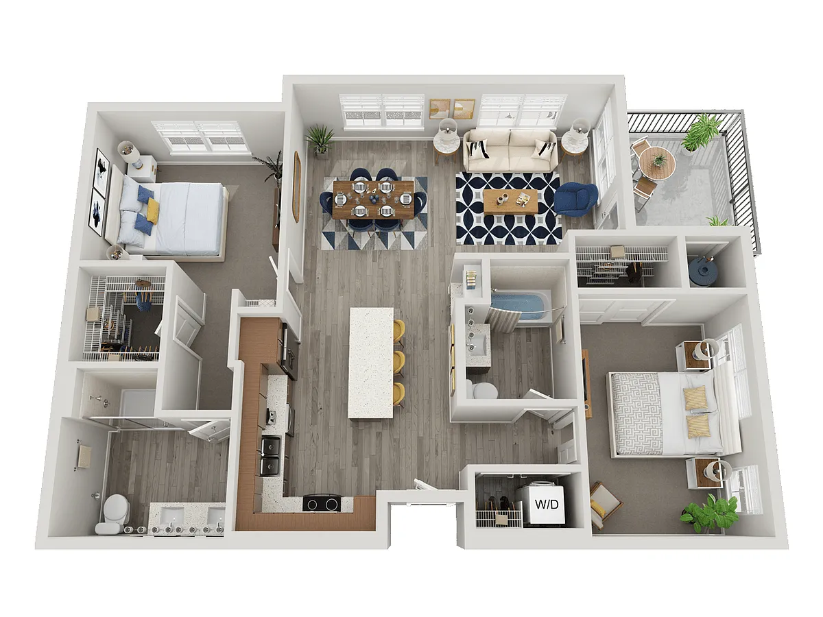 Floor plan B3