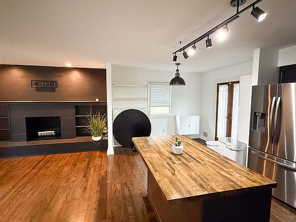 Kitchen Island, Living Room, Dining Room