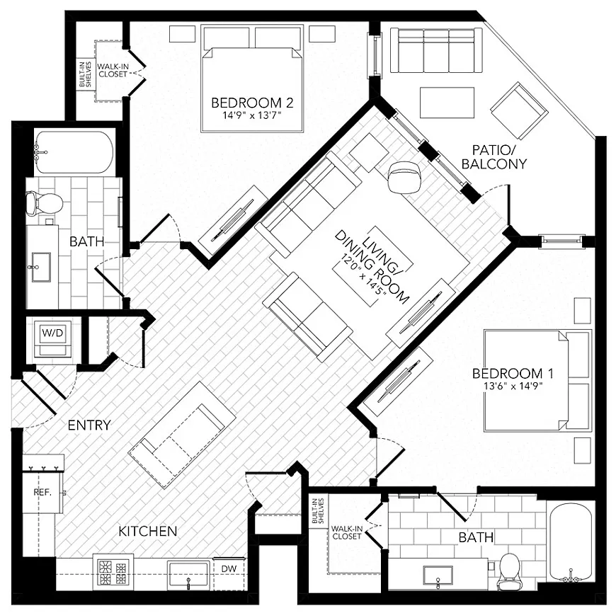 Floor plan B4