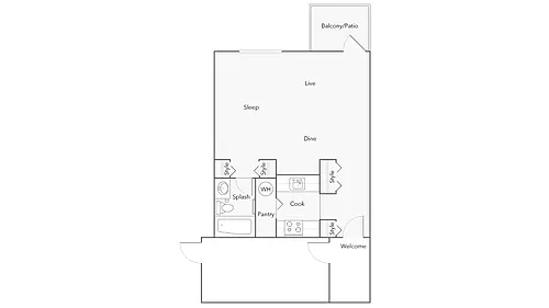 Floor plan Frederick