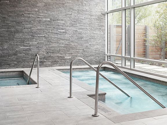 Wellness Spa with Hot Tub and Cold Plunge