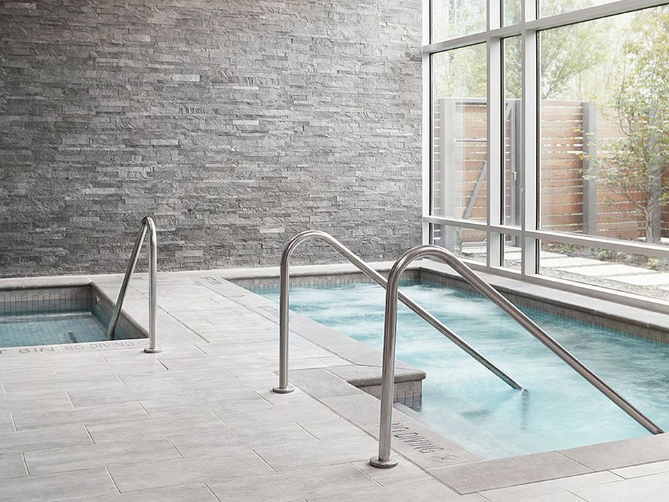 Wellness Spa with Hot Tub and Cold Plunge
