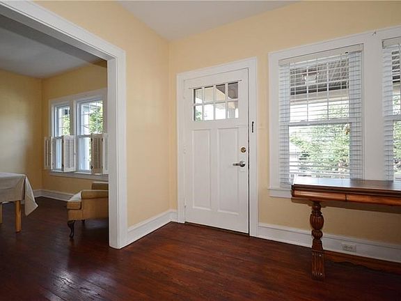 Window treatments remain with the home.