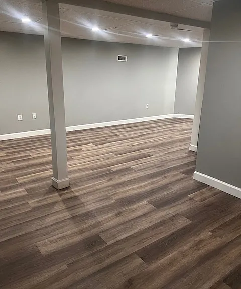 Finished basement