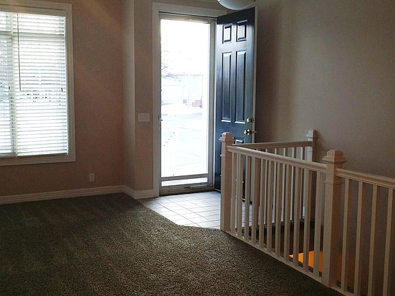 Foyer and living room