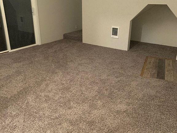 Family room with entry to garage