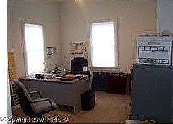 bedroom used as office