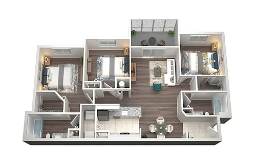 Floor plan C1