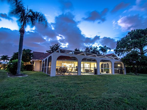 Twilight Rear of home