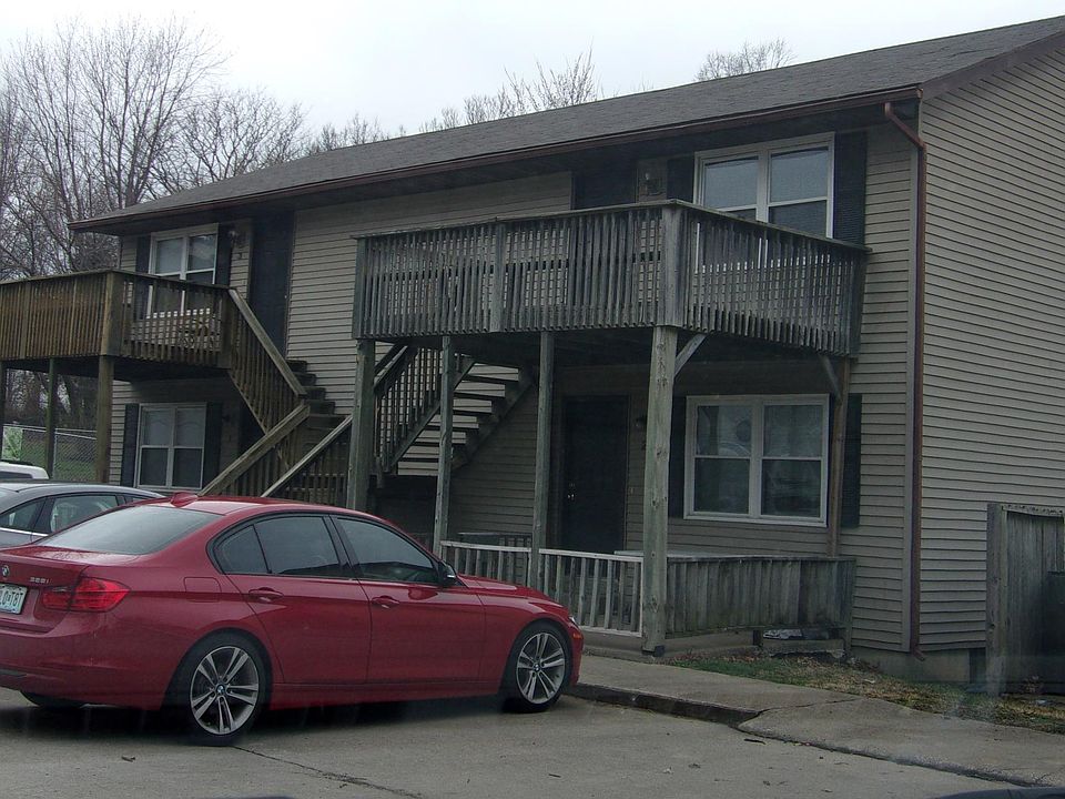 front of building