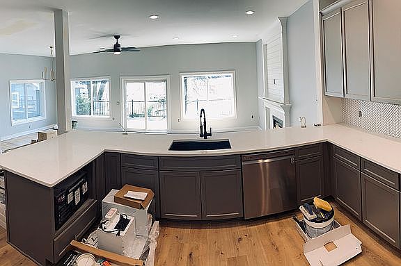 Kitchen and Great Room