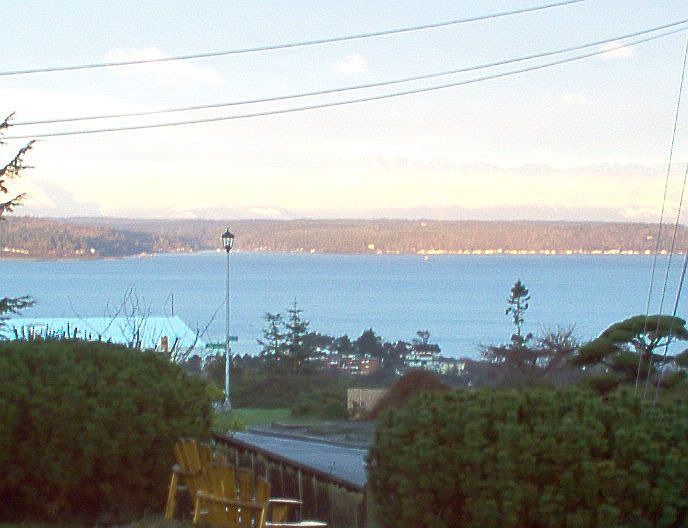 View from property - build up and WOW!