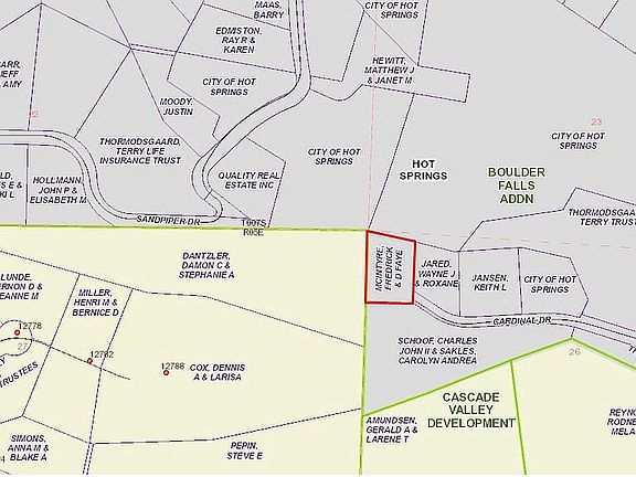 County Assessor's map