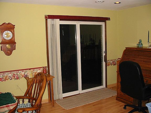 Dining room out to deck