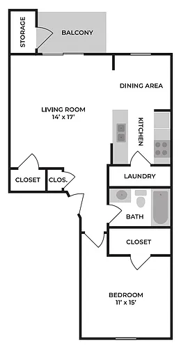 Floor plan The Cottage