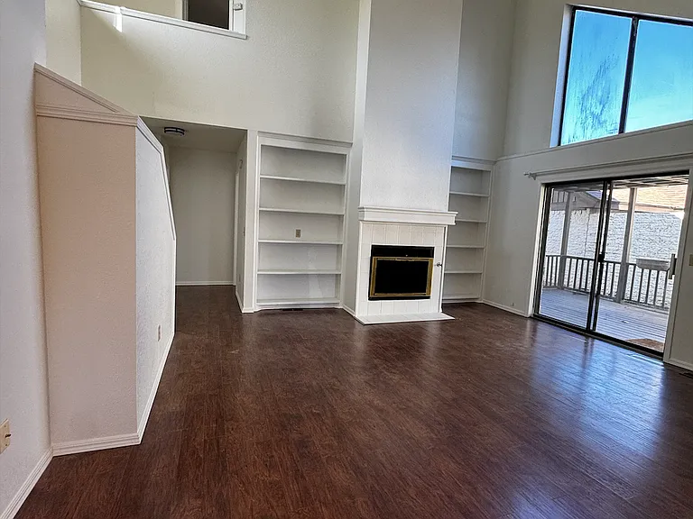 Main downstairs living/dining area