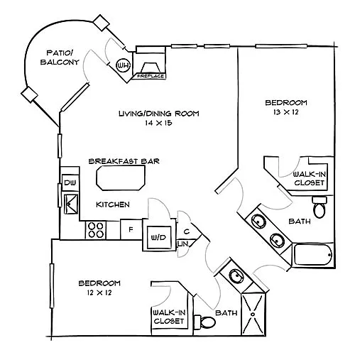 Floor plan Campania Premier