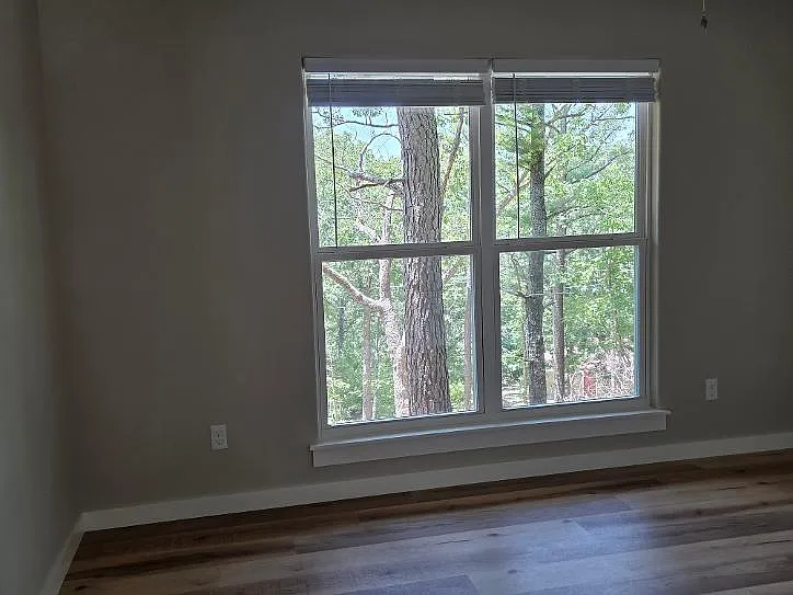 Wooded nature views from every window