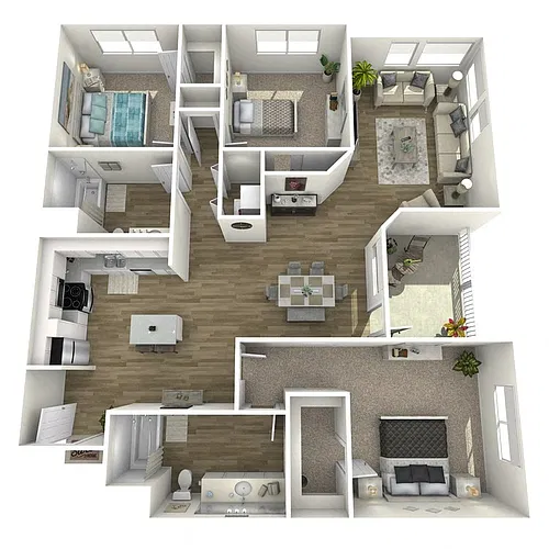 Floor plan C2-R
