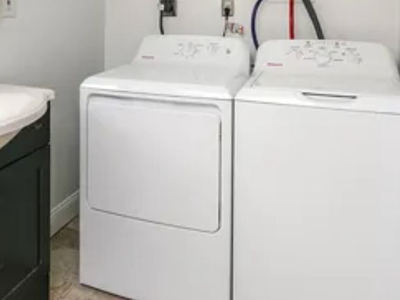 Full size washer and dryer