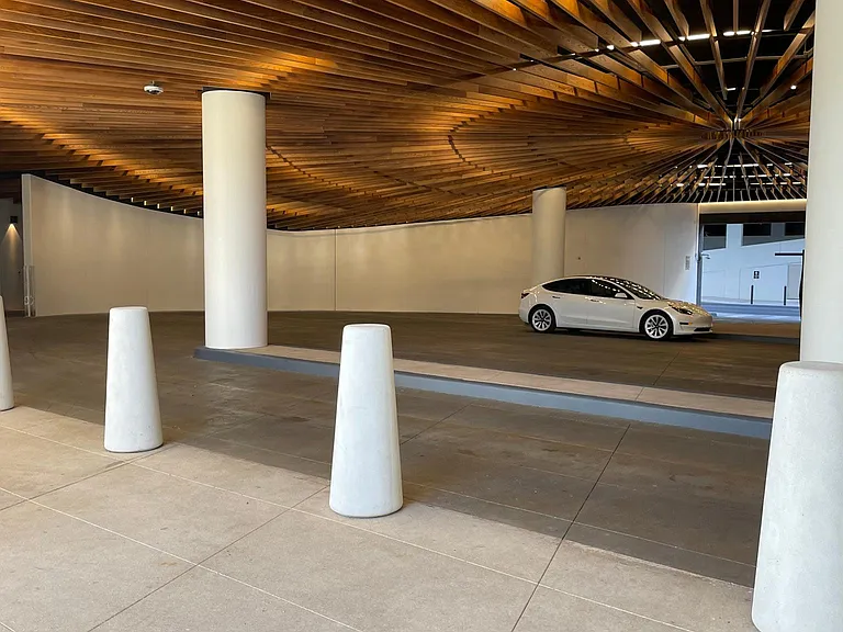 Drop off area