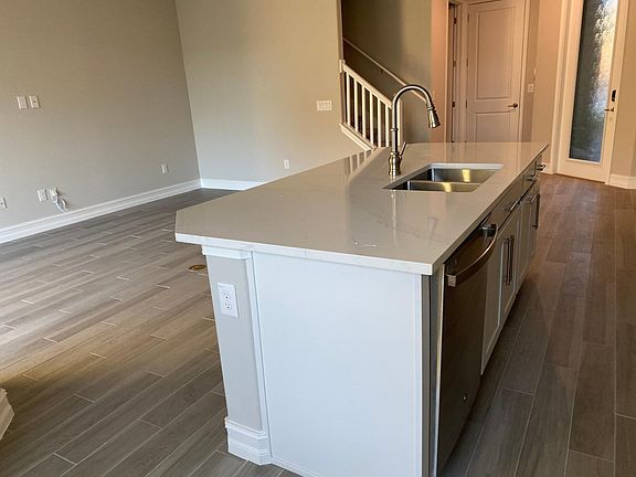 Kitchen dishwasher, sink and countertop