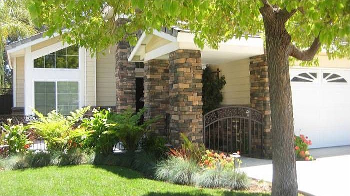 Gated Courtyard Entry