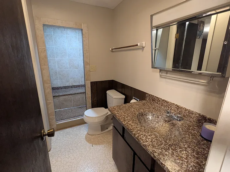 Downstairs Shower area