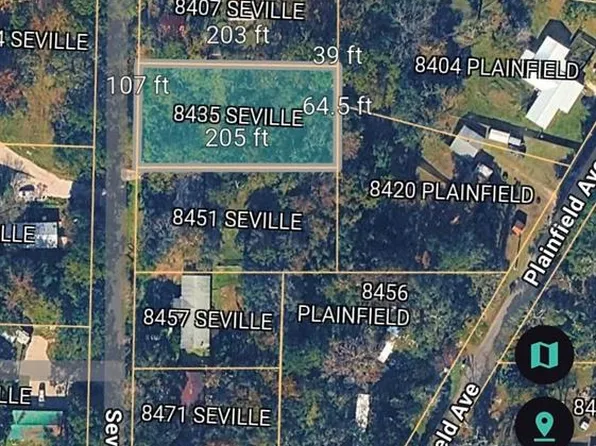 8435 Seville Ave Lot 3, Jacksonville, FL 32244