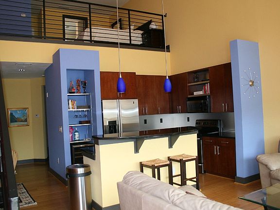 Living Area and Open Kitchen