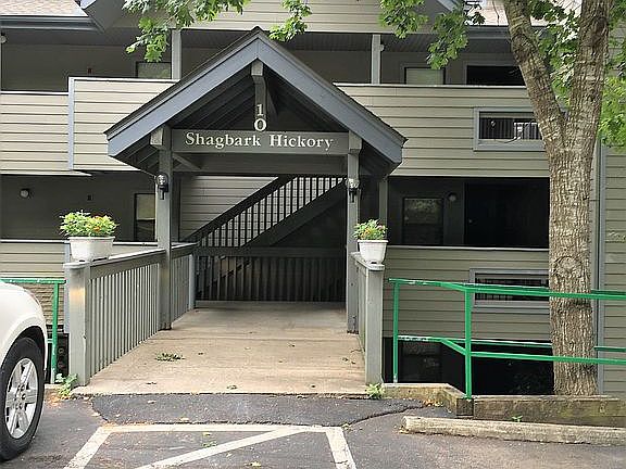 Front of building 10 parking