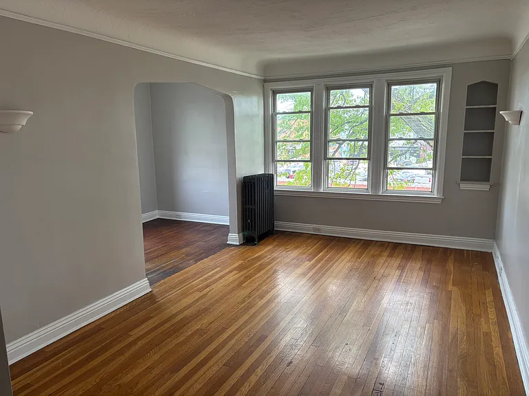 Living room facing downtown Ferndale