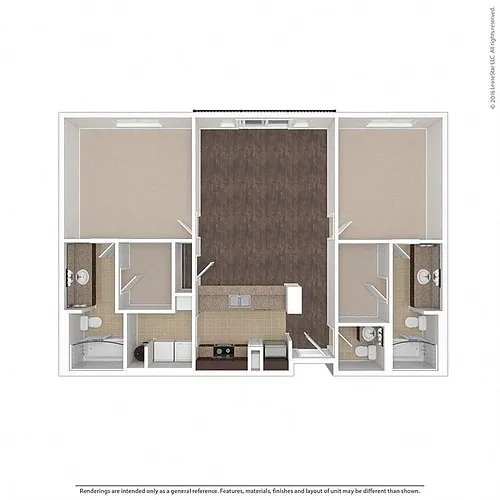 Floor plan The Nicks