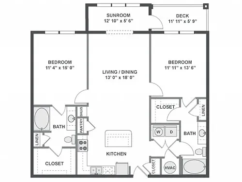 Floor plan C550