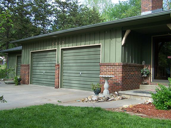 Triple garage.