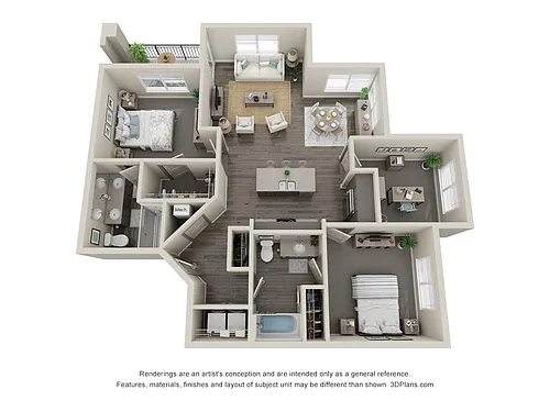 Floor plan D1