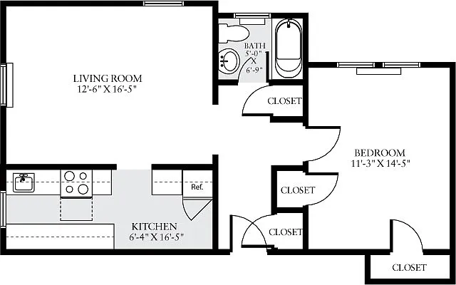 Floor plan 586