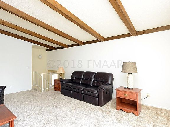 Living Room with Vaulted Ceilings